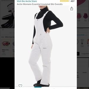 White Snow coveralls for skiing/snow activities